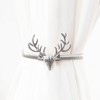 Soulnioi Christmas curtain elastic ties Christmas Curtain Buckle Sliver Christmas