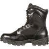ROCKY Alpha Force Waterproof Public Service Boot, Black, Size 9.5(WI)