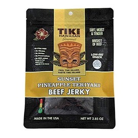 Tiki Hawaiian Gourmet Jerky | Sunset Pineapple Teriyaki (Beef)