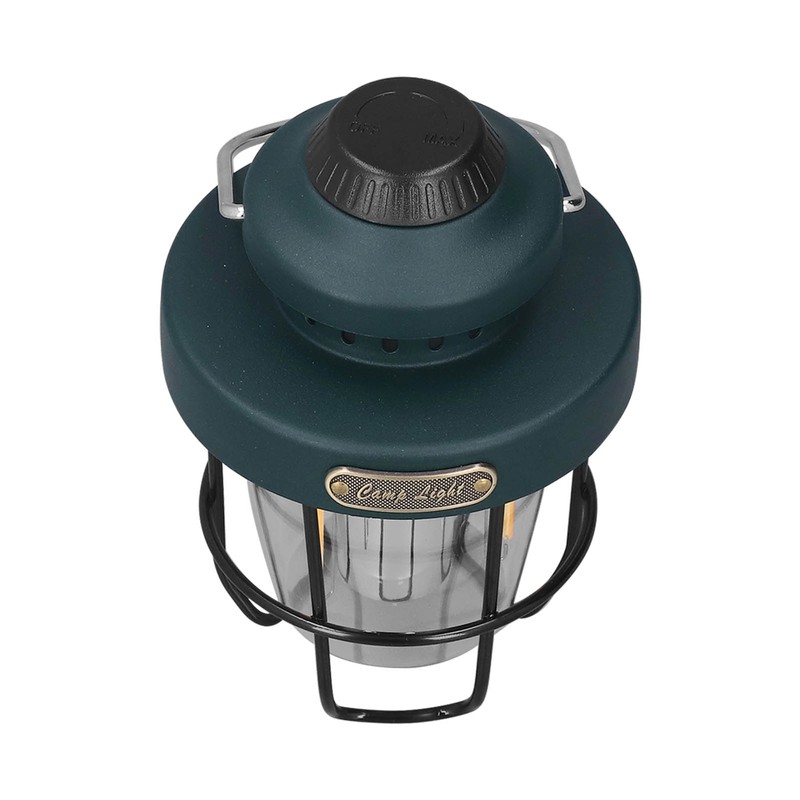 Camping Lantern Retro USB Charging 3 Light Modes IPX4 Waterproof