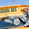 POTIY Bus Drivers Keychain School Bus Drivers Funny Key Chain