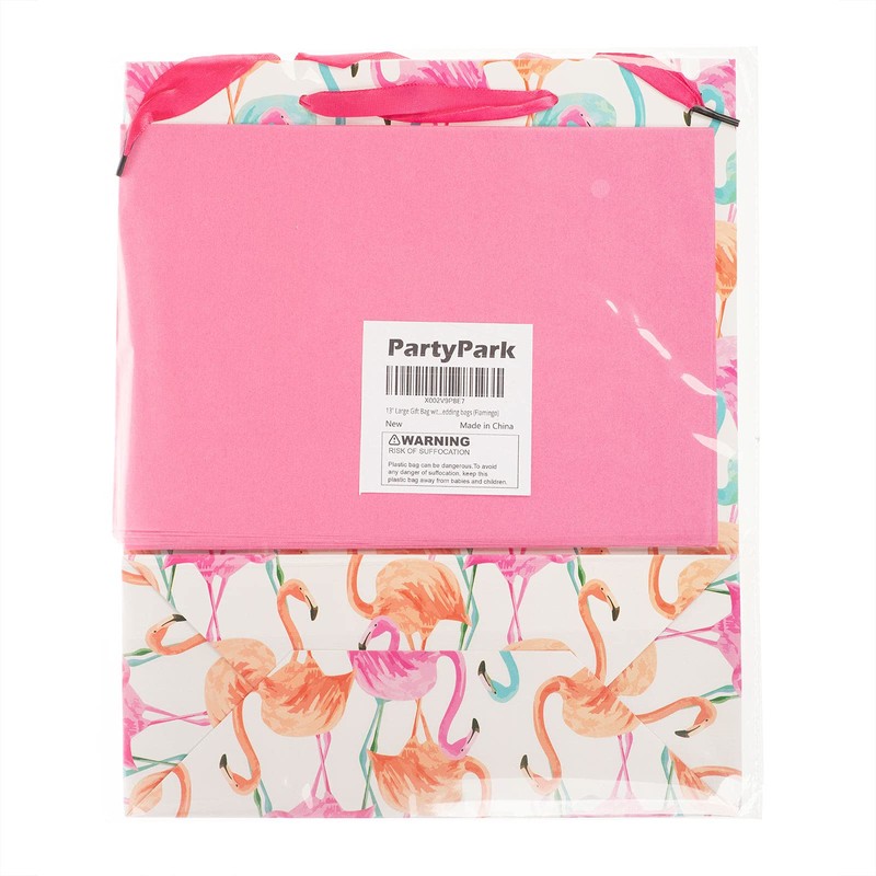 Bobobag 13" Large Gift Bag with Tissue Paper for Birthday