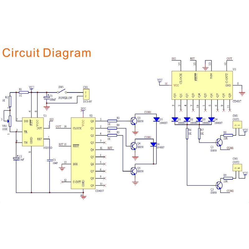 Gikfun Warning Light LED Soldering Practice DIY Kit for School