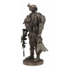 Large Military Navy Seal Statue 12.75"Tall Special Task Force Unit