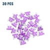 X AUTOHAUX 30pcs Low Profile Mini Blade Style Fuses 3A