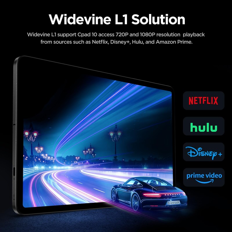 Android Tablet, 10.1 inch Android 15 Tablet with Octa-core Processor