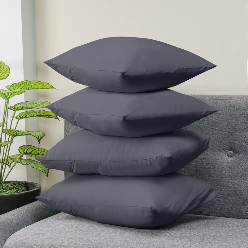 Utopia Bedding 4 Pack Pillowcases - Soft Brushed Microfiber Pillow