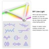WIFI LED Smart Wall Lamp APP Control Light Bar DIY