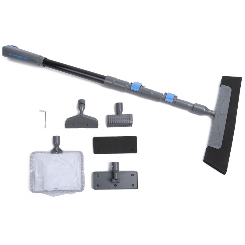 5 in 1 Aquarium Fish Tank Brush Long Handle Cleaning