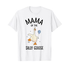 Mama Of The Silly Goose First Birthday Family Matching T-Shirt