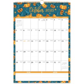 2025 Wall Calendar - 2025 Calendar, Jan.2025 - Dec.2025, Calendar 2025 with Thick Paper, 17" x 12", Perfect Wall Calendar for Organizing - 12 Different Themes