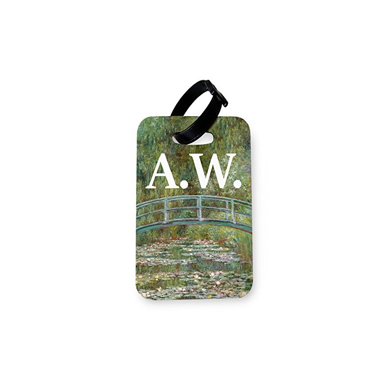 WTF | Custom Water Lily Pond Initials | Printed Art