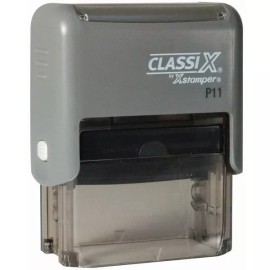 Xstamper Classix P11 Custom Return Address Stamp 3 Line Self-Inking (Ideal 50 or 4911