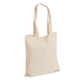 D&H CLOTHING UK Pack of 3 Premium Plain Natural Cotton Shopping Tote Bags Eco Friendly Shoppers Ideal For Printing And Decorating