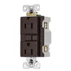EATON TRSGF15RB-L Wiring Self-Test Tamper Resistant Gfci Receptacle, 4.2 in