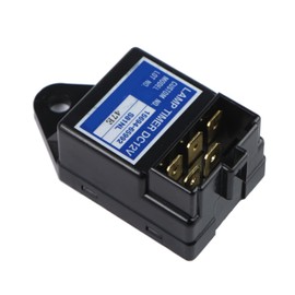 12V Timer Relay for Kubota 15694-65992 15694-65990 S81NL SBA385870500 Lamp Timer Glow Plug Relay