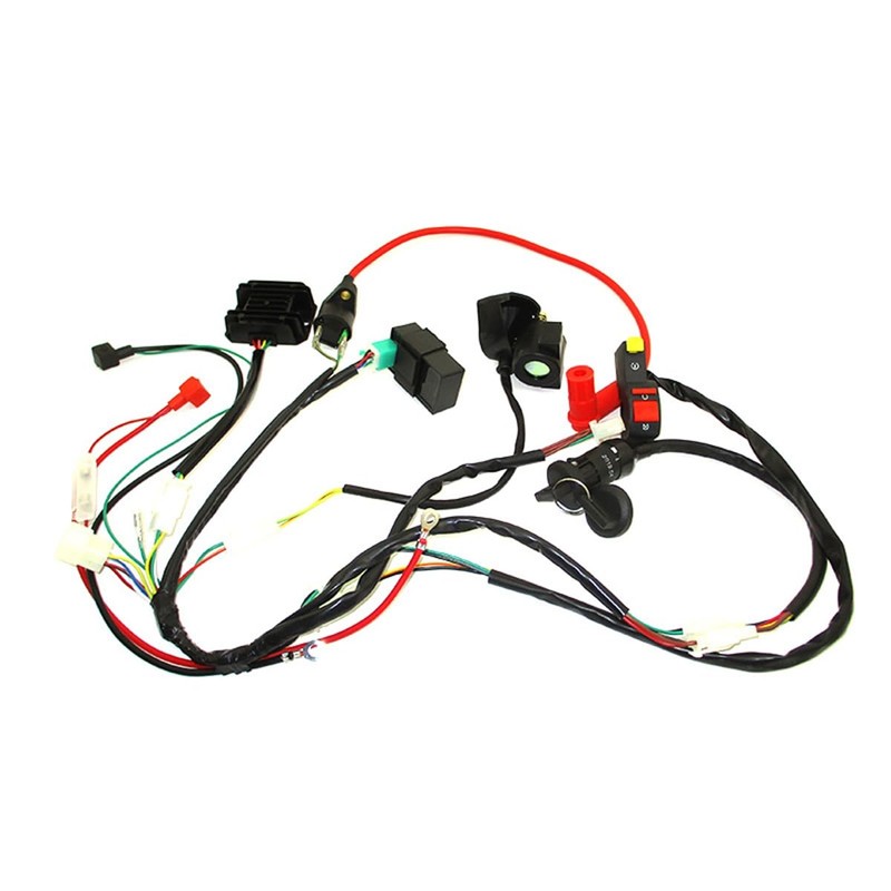 Ouyunou ZS 190cc Wiring Harness Loom Voltage Regulator Rectifier On