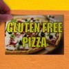 Gluten Free Pizza Indoor Store Sign Vinyl Decal Sticker -