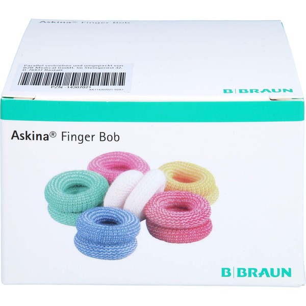 Askina Finger Bob farbig Fingerschnellverband, 5 pcs. Bandage