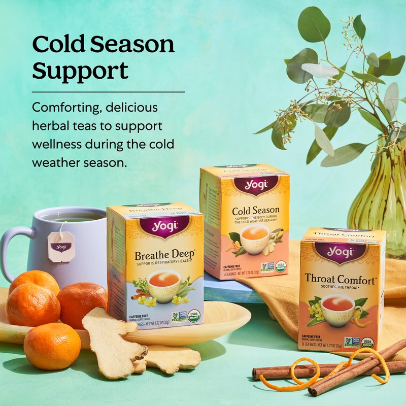 Yogi Tea Immune Support Tea Variety Pack - 16 Bags