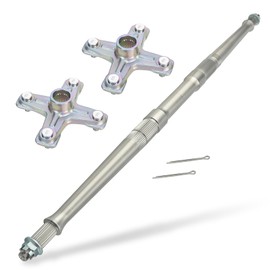 M MATI Rear Axle Shaft & Rear Wheel Hub 2PCS for Yamaha Raptor 700 YFM700 2006-2025 1S3-25381-10-00 BFK-F5381-01-00 1PE-F53K0-00-00