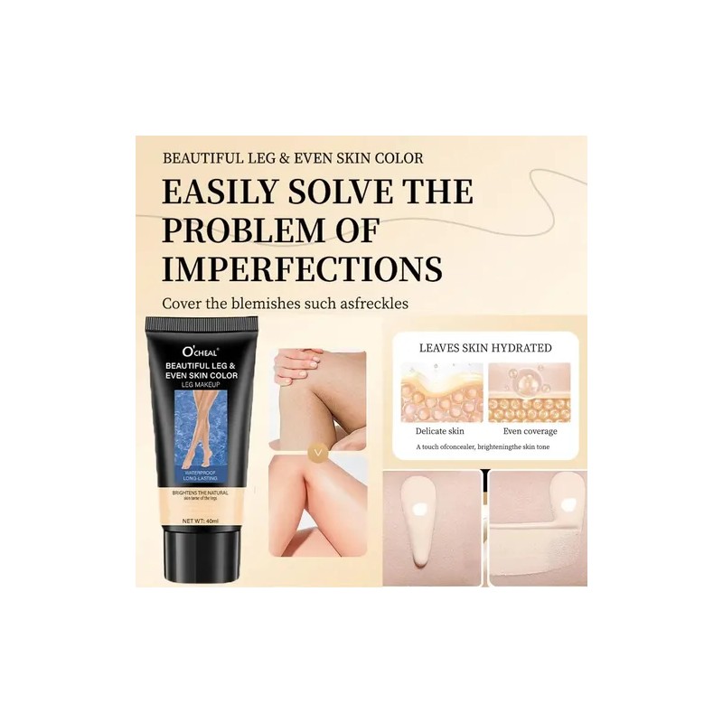 Corrector Corporal Para Piernas Cuerpo Textura Suave 03