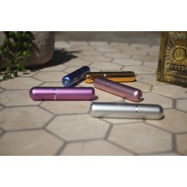 PocketPurrfect Portable Travel Size Mini Refillable Spray Perfume Atomizer Bottle 5 pcs of 5ml/0.2oz