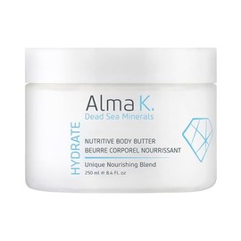 Alma K Crema Corporal Nutritiva - Crema Corporal de Hidratación para el Cuidado de la Piel - Loción de Manteca de Karité - Todo Tipo de Piel - 250 ml