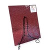 Wissmach Stained Glass Sheet: Dark Purple English Muffle (8"x12"-1 Sheet)
