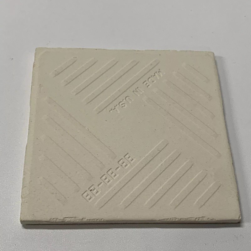 Florida Tile Wild Rose Pink Ceramic Tile 4 1/4 Vintage