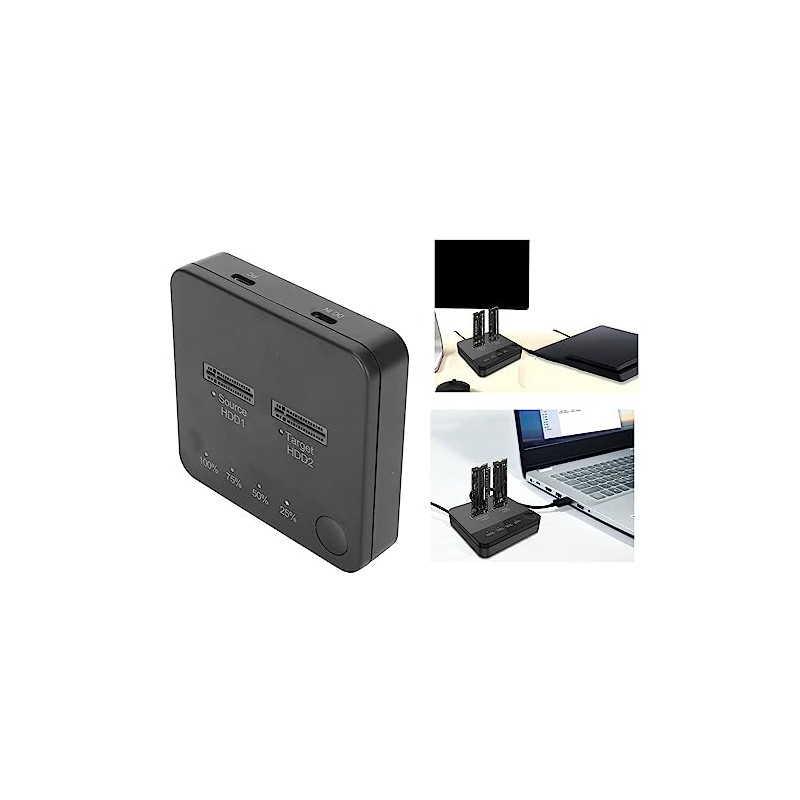 M.2 Duplicator Dual Bay, M.2 Cloner with Offline Clone, Tool