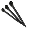 WEDO 24mm Scaffold Podger Ratchet Wrench, One Side Socket Wrench,