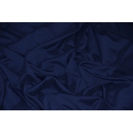 luv Navy Poplin Fabric Polyester Solid 60'' by YD Table Covers Apparel Drapery 5YDS