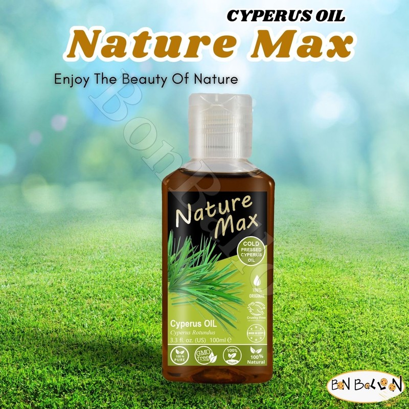 bonballoon Nature Max Cyperus Oil Natural Cold Pressed Undiluted Premium