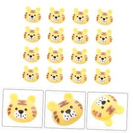 FOMIYES 60pcs Tiger Nail Art Decals Creative Cartoon Nail Stickers for Festive Manicure Decor for Year Celebrations and Art Projects