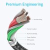 Universal 5 in 1 Fast USB Charging Cable Universal Multi