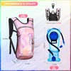 Hydration Backpack, Water Backpack with 2L Hydration Bladder, Rave Backpack
