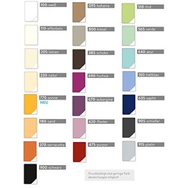 Estella Mako Jersey Bolster Cover in 25 Plain Colours 15 x 40 cm Natural