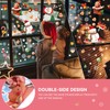 Christmas Window Clings Decorations 9 Sheets 242 Pcs Xmas DIY
