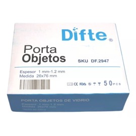 Difte Laminillas Porta Objetos 26x76 Mm 5 Pq 250 Laminillas