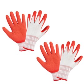 IYICLOTH Gardening Gloves for Women, Breathable Rubber Coated for Yard Garden, Outdoor Indoor Protective Work with Grip