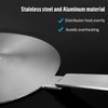 9.45inch Stainless Steel Induction Adapter Plate Heat Diffuser for Induction