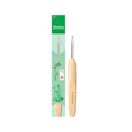 ChiaoGoo Crochet Hook Metal Head 14cm 2.00mm Natural - 1pc