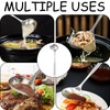 Set of 2 Stainless Steel Soup Ladles, Sauce Ladles, 30.2