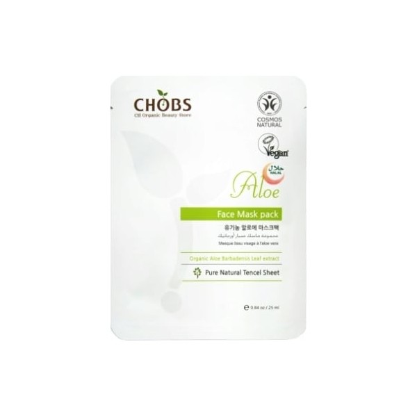 CHOBS Aloe Mask Pack, 25 ml