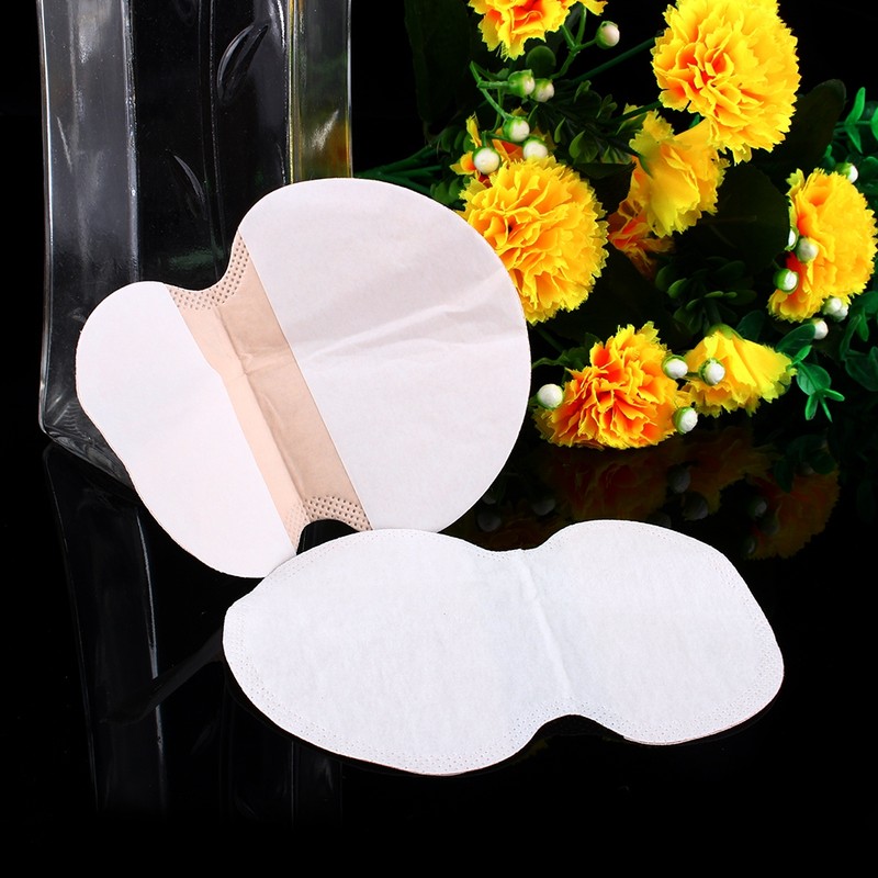 Underarm Sweat Pads,100pcs / 50Pair Absorb Sweat Armpits Disposable Perspiration
