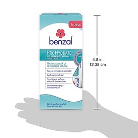 Benzal Kit Protección Íntima, Shampoo íntimo Prohydrate + Gel Hidratante uso externo + Crema íntima diara con Avena, Para Hidratar la Piel Reseca y Sensible, Efecto Refresacent Inmediato