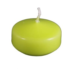 CONF.28 Candele Galleggianverde Lime