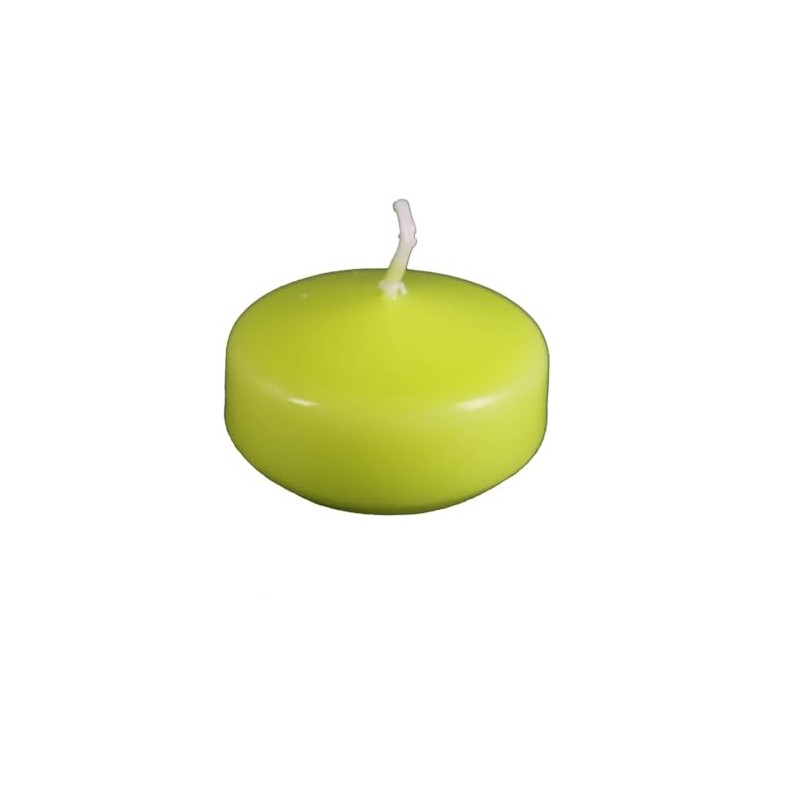 CONF.28 Candele Galleggianverde Lime