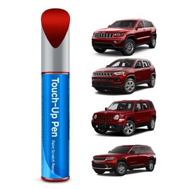 RSACET Touch Up Paint Compatible with Jeep Exact Match Touch Up Paint Car Scratch Repair (Deep Cherry Red Crystal Pearl(PRP/JRP) Compatible with Cherokee/Compass/Grand-Cherokee/Patriot)